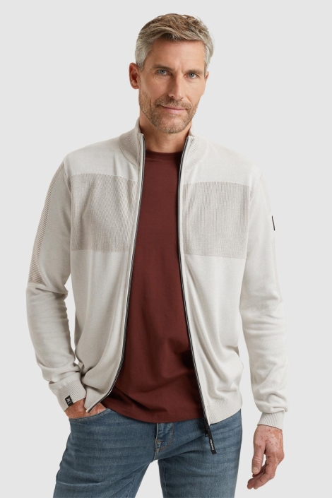 Vanguard zip jacket cotton modal